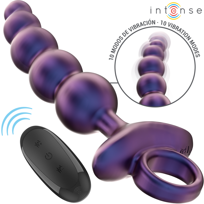 INTENSE - TITO VIBRATING ANAL PLUG MODEL 3 REMOTE CONTROL - Amore24