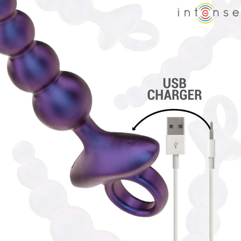 INTENSE - TITO VIBRATING ANAL PLUG MODEL 3 REMOTE CONTROL - Amore24