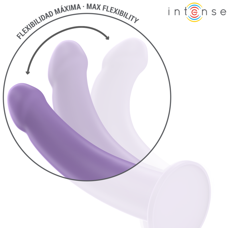 INTENSE - EDDIE VIBRATOR 17.5 CM 10 VIBRATIONS PURPLE REMOTE CONTROL - Amore24