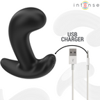 INTENSE - CHANDLER ANAL PLUG 10 VIBRATIONS BLACK REMOTE CONTROL - Amore24
