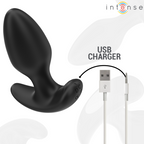 INTENSE - JOEY ANAL PLUG 10 VIBRATIONS BLACK REMOTE CONTROL - Amore24