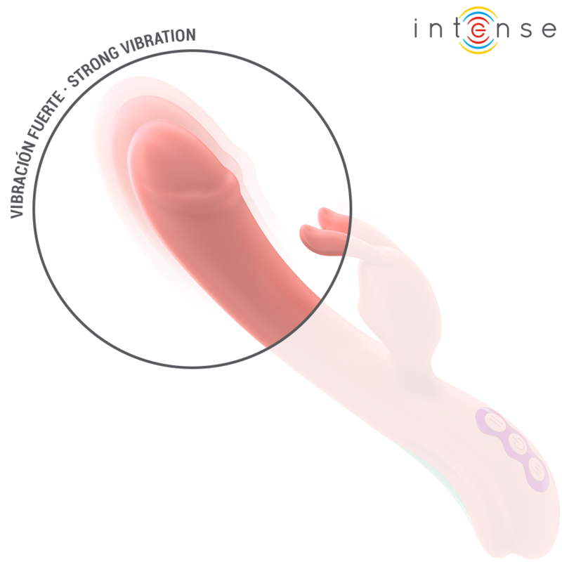 INTENSE - RACHEL RABBIT VIBRATOR 5 VIBRATIONS PINK - Amore24