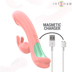 INTENSE - RACHEL RABBIT VIBRATOR 5 VIBRATIONS PINK - Amore24