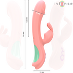 INTENSE - RACHEL RABBIT VIBRATOR 5 VIBRATIONS PINK - Amore24
