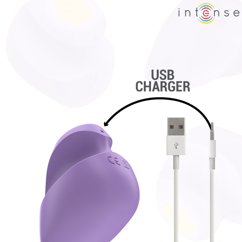 INTENSE - URSULA STIMULATOR 10 VIBRATIONS PURPLE - Amore24