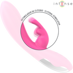 INTENSE - RANDALL RABBIT VIBRATOR 10 VIBRATIONS PINK - Amore24