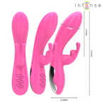 INTENSE - RANDALL RABBIT VIBRATOR 10 VIBRATIONS PINK - Amore24