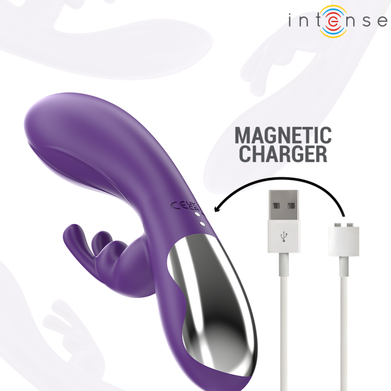 INTENSE - RANDALL RABBIT VIBRATOR 10 VIBRATIONS PURPLE - Amore24