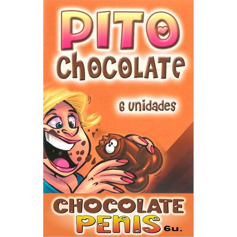 DIABLO PICANTE - BOX OF 6 PENIS-SHAPED CHOCOLATES - Amore24