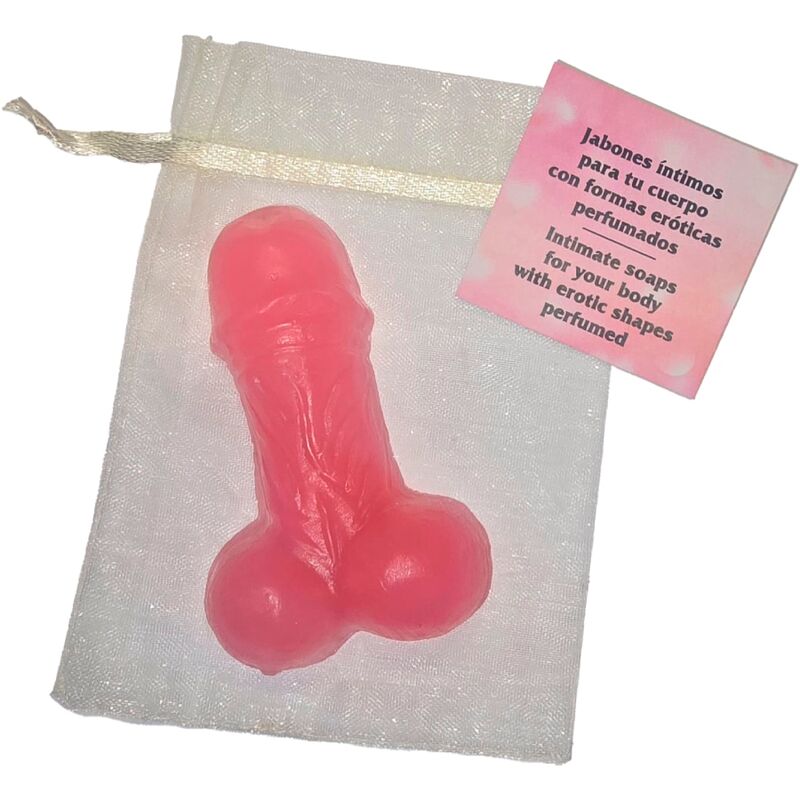 DIABLO PICANTE - PENIS SHAPED PERFUMED SOAP PINK - Amore24