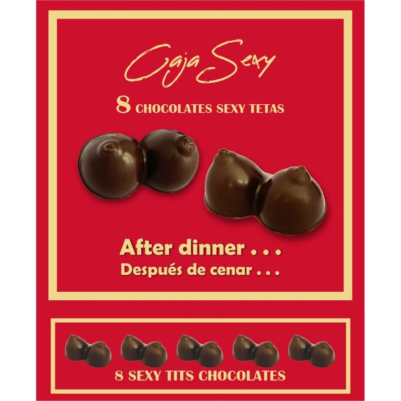 DIABLO PICANTE - 8 SEXY TITS CHOCOLATES - Amore24