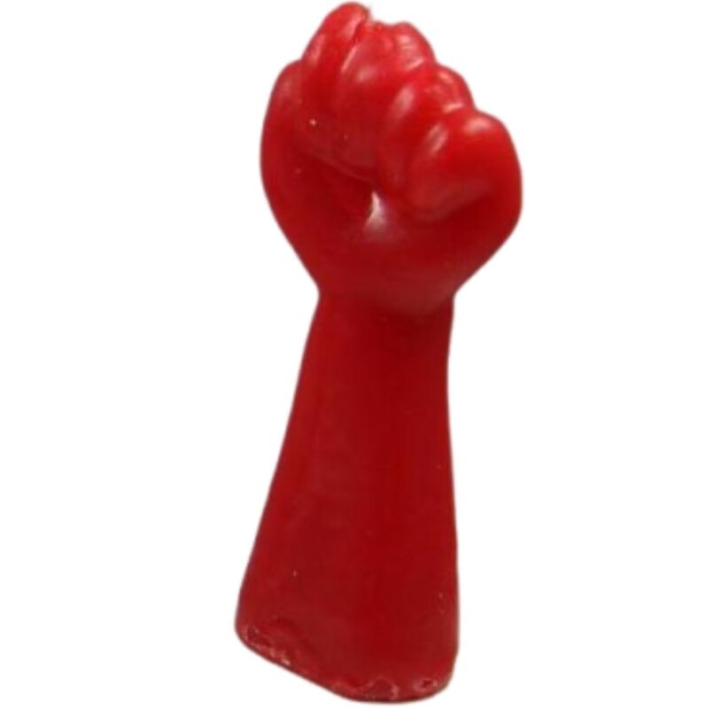 DIABLO PICANTE - FIST SHAPED CANDLE RED - Amore24