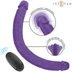 INTENSE - GUNTER DILDO DOUBLE VIBRATOR 40 CM PURPLE REMOTE CONTROL - Amore24