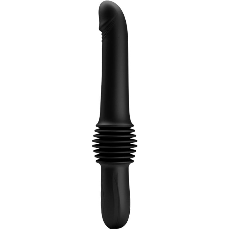 PRETTY LOVE - PAZUZU VIBRATOR 3 THRUST MODES BLACK - Amore24