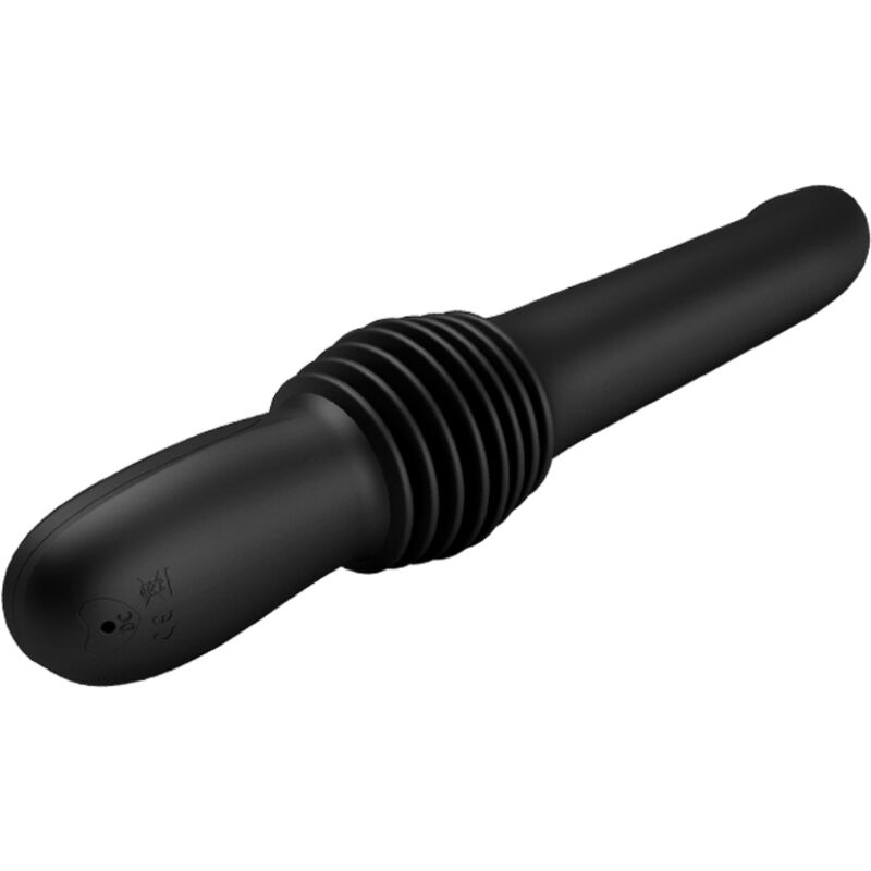 PRETTY LOVE - PAZUZU VIBRATOR 3 THRUST MODES BLACK - Amore24