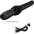 PRETTY LOVE - PAZUZU VIBRATOR 3 THRUST MODES BLACK - Amore24