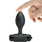 PRETTY LOVE - VIBRA BUTT 10 VIBRATIONS ANAL PLUG BLACK - Amore24