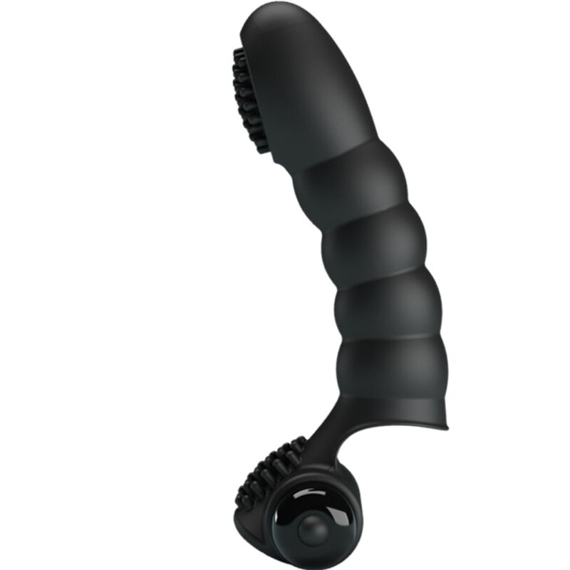 PRETTY LOVE - ALEXANDER FINGER VIBRATOR 10 VIBRATIONS BLACK - Amore24
