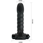 PRETTY LOVE - ALEXANDER FINGER VIBRATOR 10 VIBRATIONS BLACK - Amore24