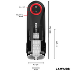JAMYJOB - GRAVITY AUTOMATIC VAGINA MASTURBATOR 5 THRUSTING MODES AND SOUND EFFECT - Amore24