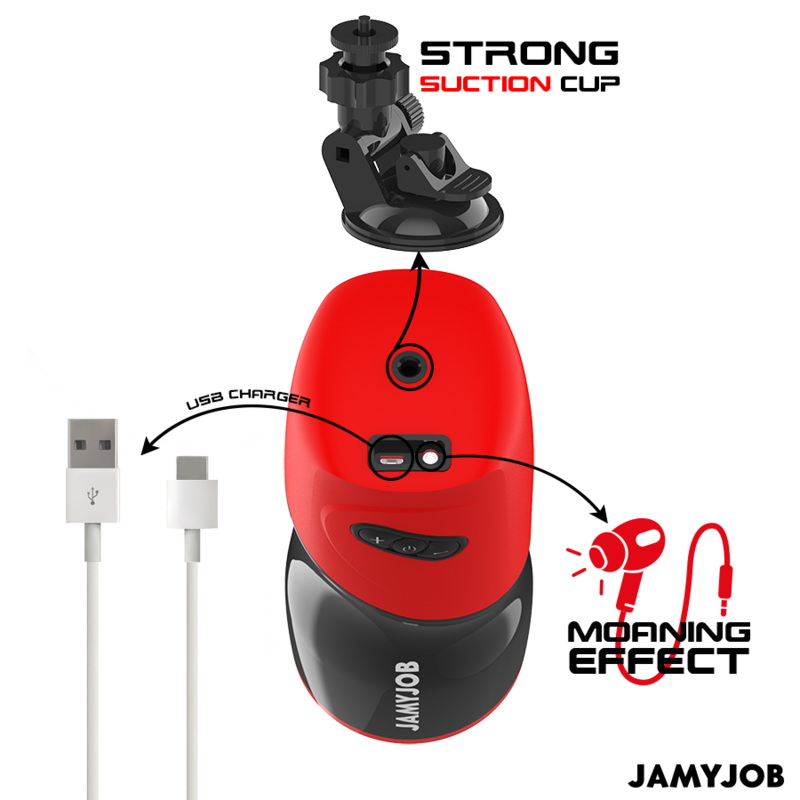 JAMYJOB - XPEED AUTOMATIC VAGINA MASTURBATOR 5 THRUSTING MODES AND SOUND EFFECT - Amore24