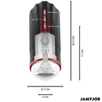 JAMYJOB - MEGABITE AUTOMATIC MOUTH MASTURBATOR 5 SUCTION AND VIBRATION MODES - Amore24
