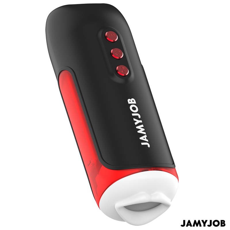 JAMYJOB - BLAZE AUTOMATIC MOUTH MASTURBATOR 5 SUCTION AND VIBRATION MODES - Amore24