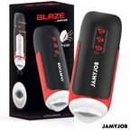 JAMYJOB - BLAZE AUTOMATIC MOUTH MASTURBATOR 5 SUCTION AND VIBRATION MODES - Amore24