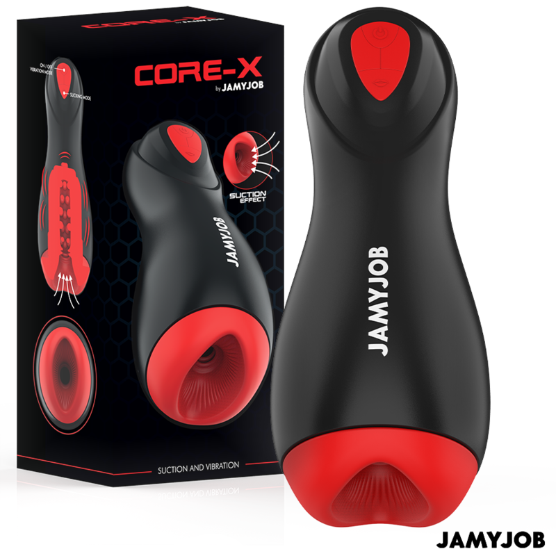 JAMYJOB - CORE-X AUTOMATIC MASTURBATOR 5 SUCTION AND VIBRATION MODES - Amore24