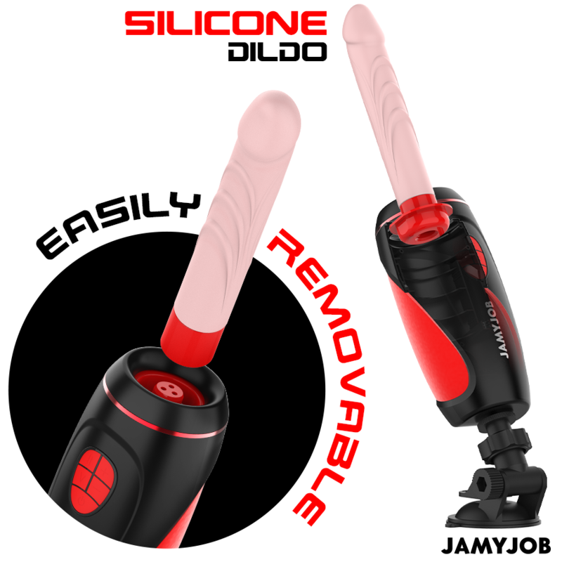 JAMYJOB - PYSTON BASE AUTOMATIC MASTURBATOR WITH REMOTE CONTROL DILDO - Amore24