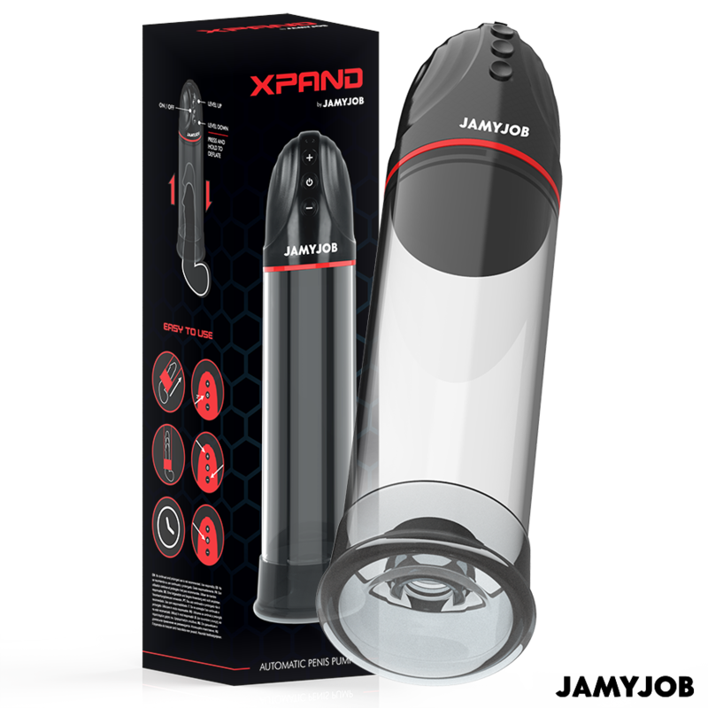 JAMYJOB - XPAND AUTOMATIC PUMP 3 SUCTION LEVELS GREY - Amore24