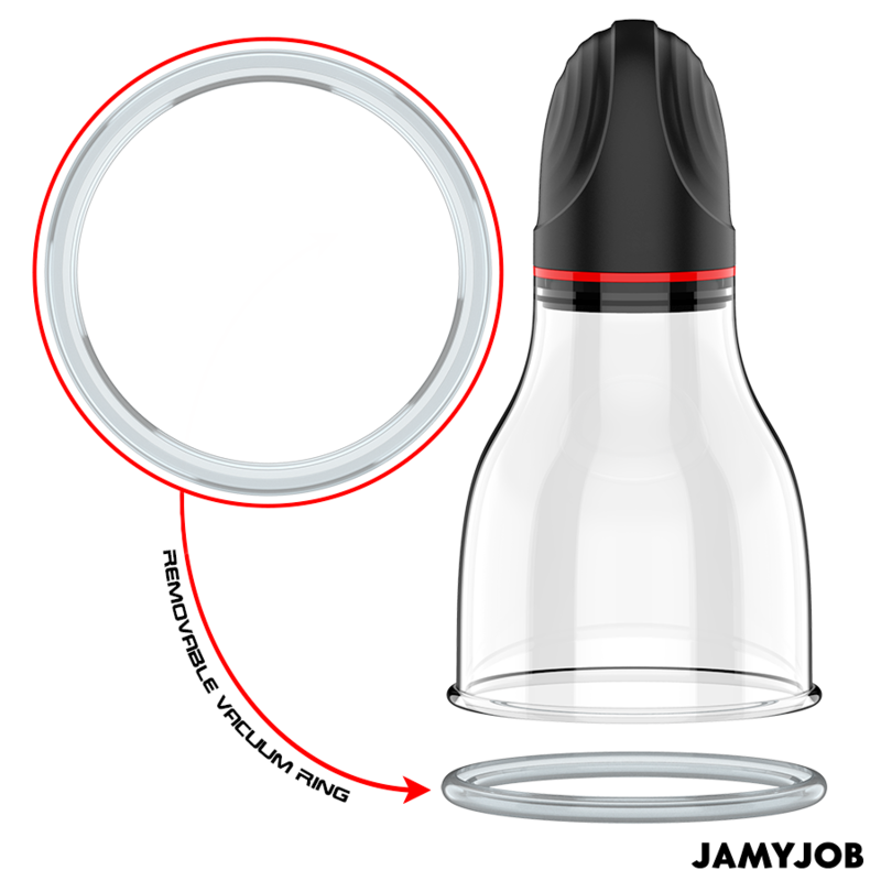 JAMYJOB - XPAND LITE AUTOMATIC TESTIC PUMP 3 SUCTION LEVELS GREY - Amore24