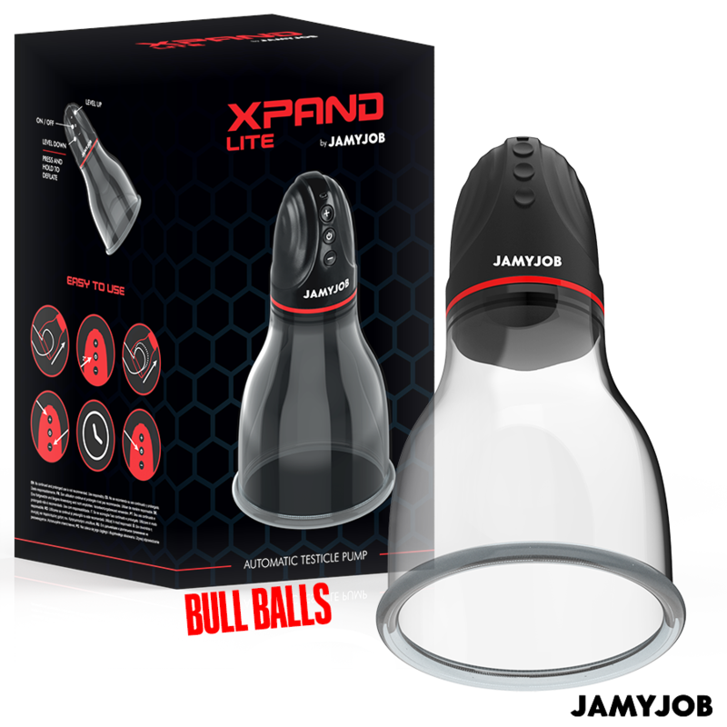 JAMYJOB - XPAND LITE AUTOMATIC TESTIC PUMP 3 SUCTION LEVELS GREY - Amore24