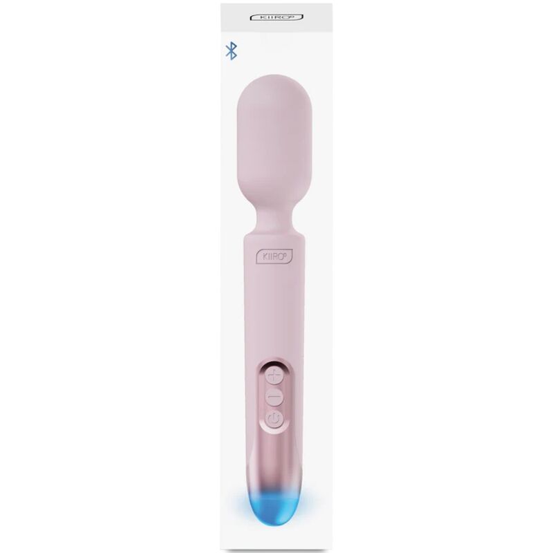 KIIROO - PROWAND VIBRATOR WAND REMOTE CONTROL + FREE APP PINK - Amore24
