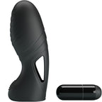 PRETTY LOVE - ALAN SILICONE FINGER VIBRATOR BLACK - Amore24