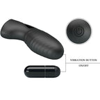 PRETTY LOVE - ALAN SILICONE FINGER VIBRATOR BLACK - Amore24