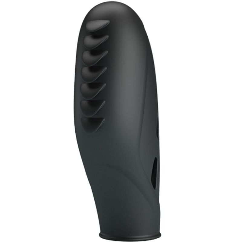 PRETTY LOVE - GILO SILICONE FINGER VIBRATOR BLACK - Amore24