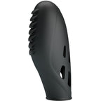 PRETTY LOVE - GILO SILICONE FINGER VIBRATOR BLACK - Amore24