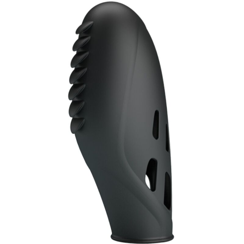 PRETTY LOVE - GILO SILICONE FINGER VIBRATOR BLACK - Amore24