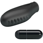 PRETTY LOVE - GILO SILICONE FINGER VIBRATOR BLACK - Amore24