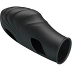 PRETTY LOVE - LICH SILICONE FINGER VIBRATOR BLACK - Amore24
