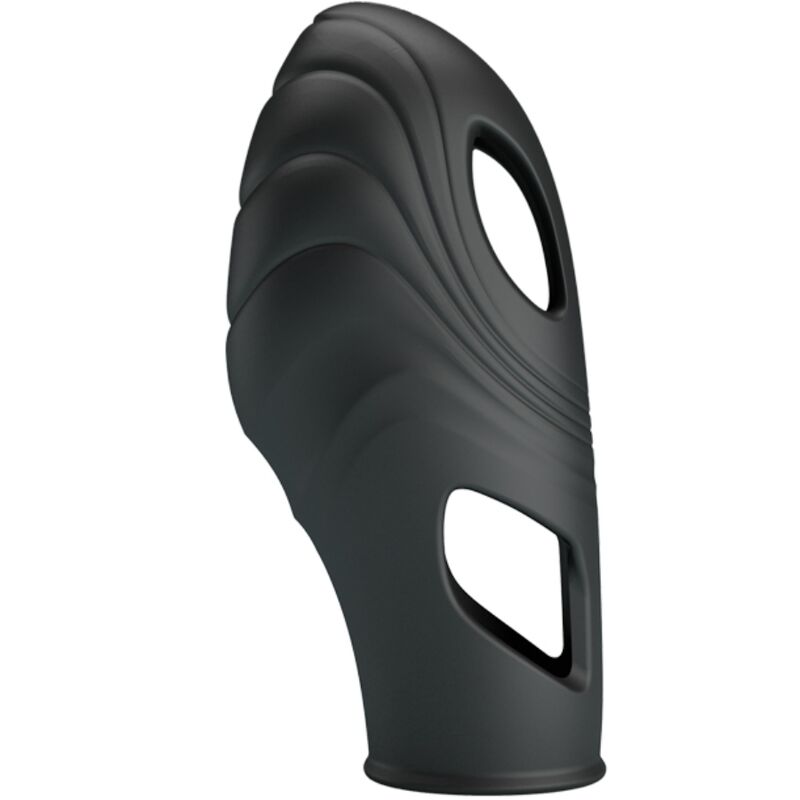 PRETTY LOVE - LICH SILICONE FINGER VIBRATOR BLACK - Amore24