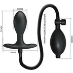 PRETTY LOVE - INFLATABLE ANAL PLUG BLACK - Amore24