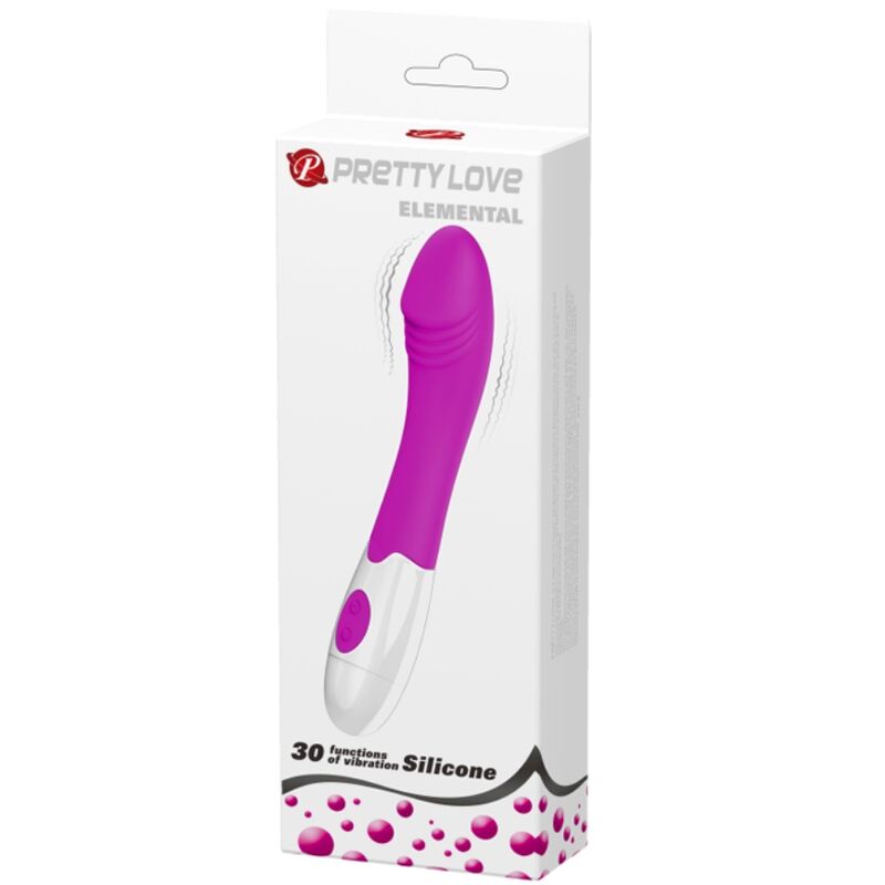 PRETTY LOVE - ELEMENTAL VIBRATOR 30 VIBRATION MODES PURPLE - Amore24