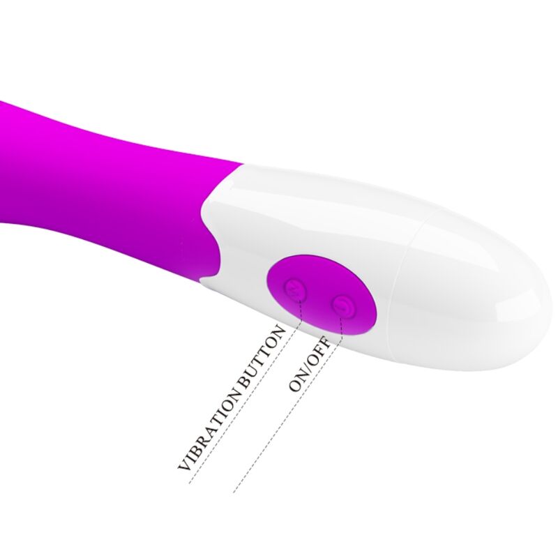 PRETTY LOVE - ELEMENTAL VIBRATOR 30 VIBRATION MODES PURPLE - Amore24