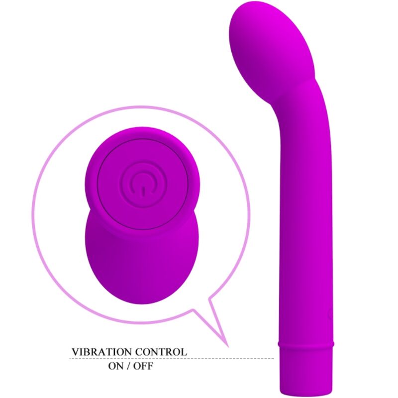 PRETTY LOVE - LOGAN G-SPOT VIBRATOR 10 VIBRATIONS PURPLE - Amore24