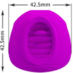 PRETTY LOVE - ESTELLE TONGUE CLITORIS STIMULATOR 12 VIBRATIONS PURPLE - Amore24