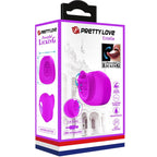 PRETTY LOVE - ESTELLE TONGUE CLITORIS STIMULATOR 12 VIBRATIONS PURPLE - Amore24