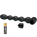 PRETTY LOVE - LYNN SILICONE ANAL PLUG 10 VIBRATIONS BLACK - Amore24