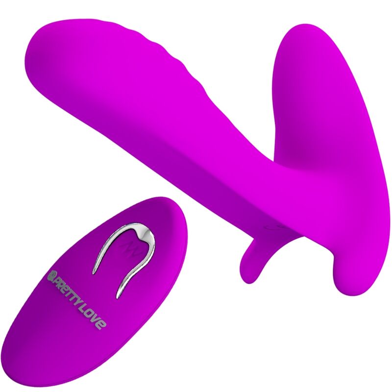 PRETTY LOVE - MASSAGER & VIBRATOR 12 VIBRATIONS REMOTE CONTROL PURPLE - Amore24